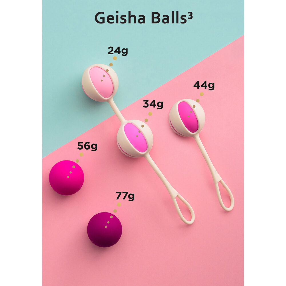 G Vibe Geisha Balls 3 – Silicone Kegel Balls