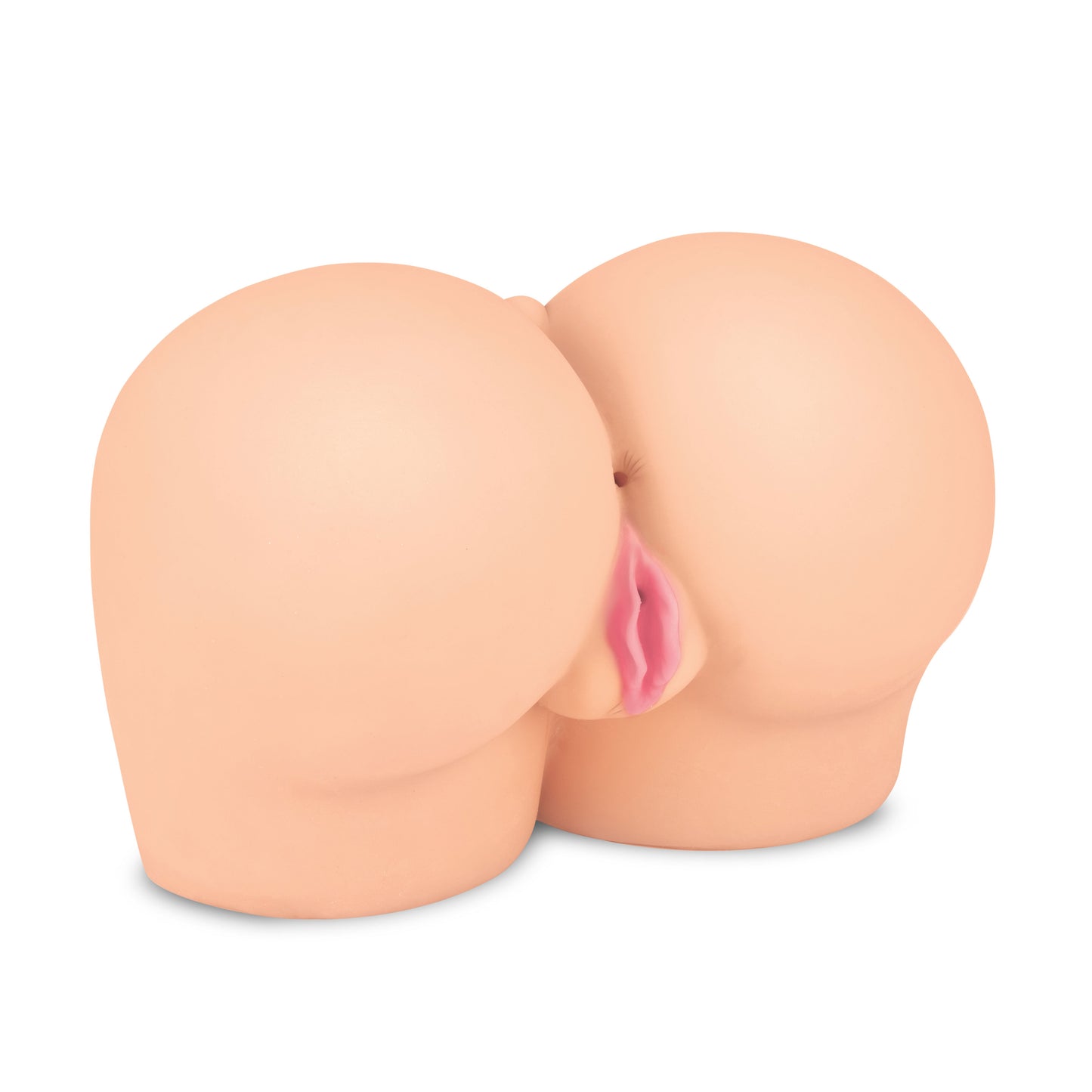 Luvdollz Remote Control Doggy Style Pussy and Ass Masturbator Cream Color Ultra Real-Feel 20 Pounds