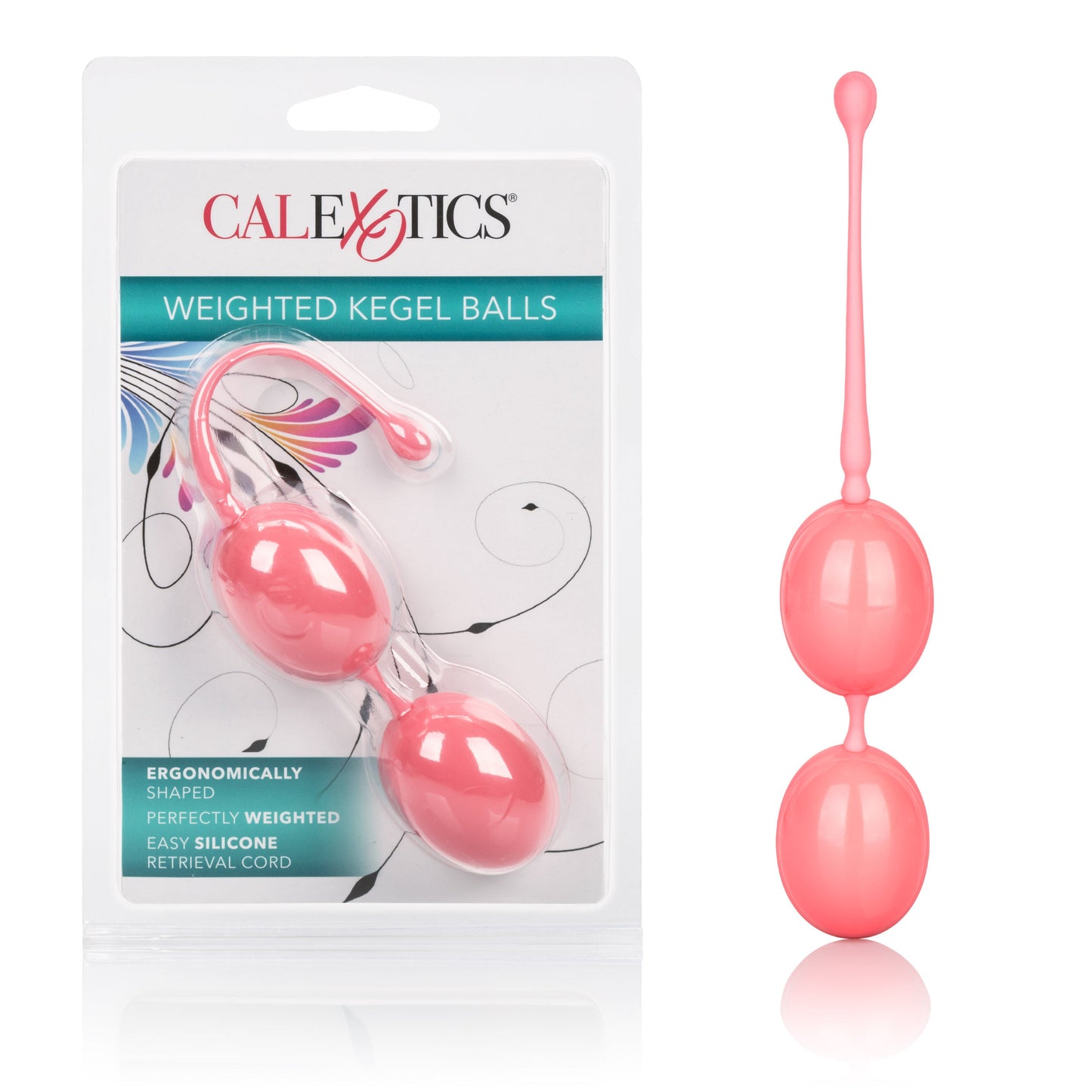 Weighted Kegel Balls for Pelvic Strengthening and Intimacy Teal