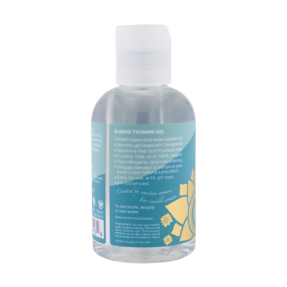 Sliquid Naturals Tsunami (125ml) – Ultra Thick Water-Based Lubricant Gel