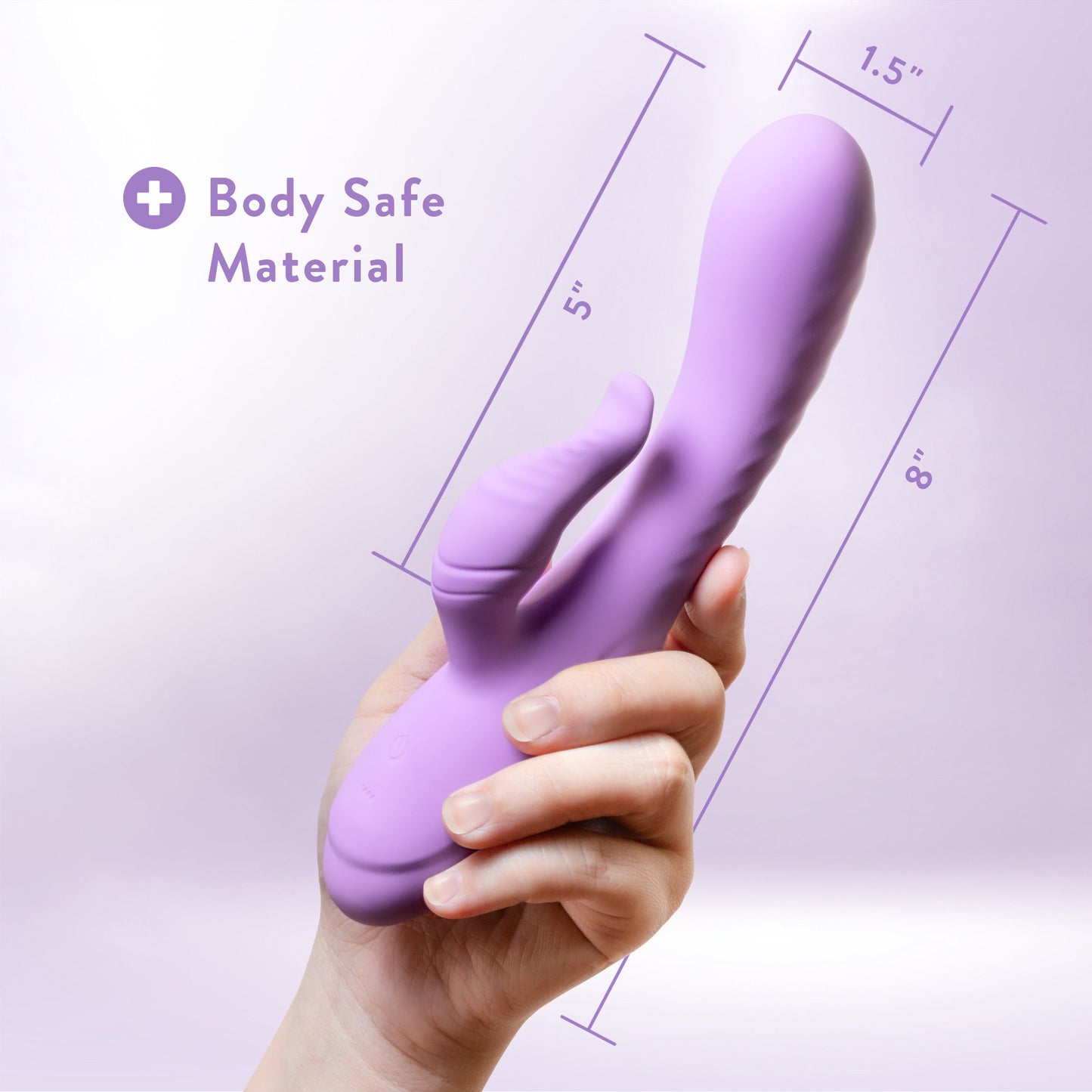 Blush Evelyn – Powerful Rabbit Vibrator with Dual Stimulation
