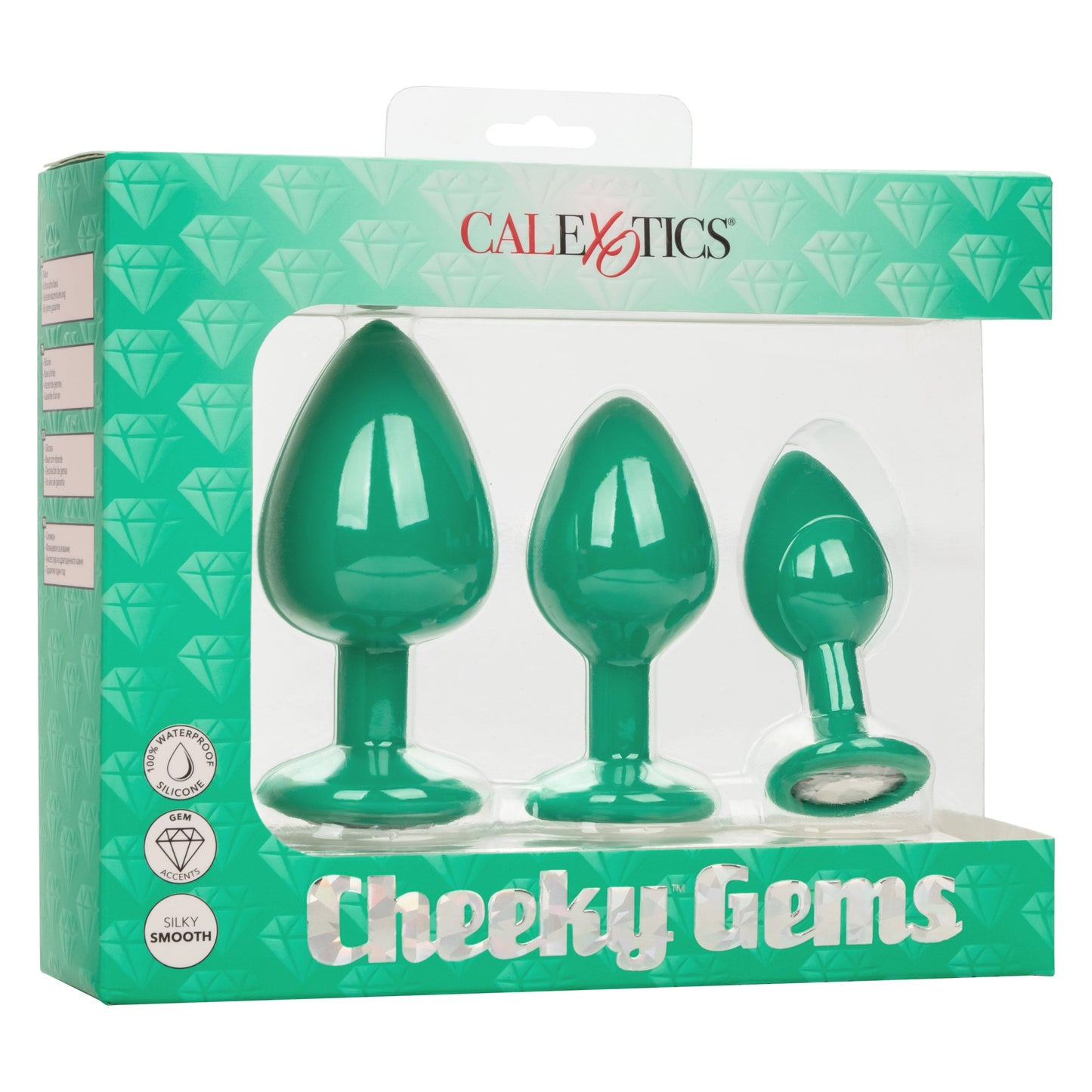 Cheeky Gems Three-Piece Set – Graduated Anal Plugs Set