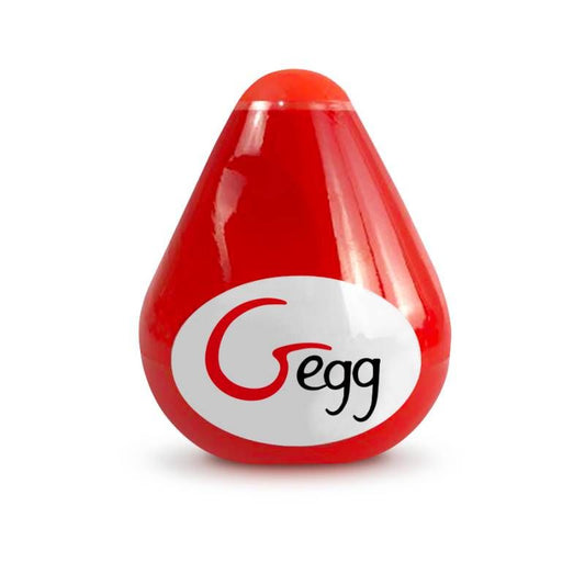 GEgg Masturbator Red 6.5cm Compact Pleasure Sleeve