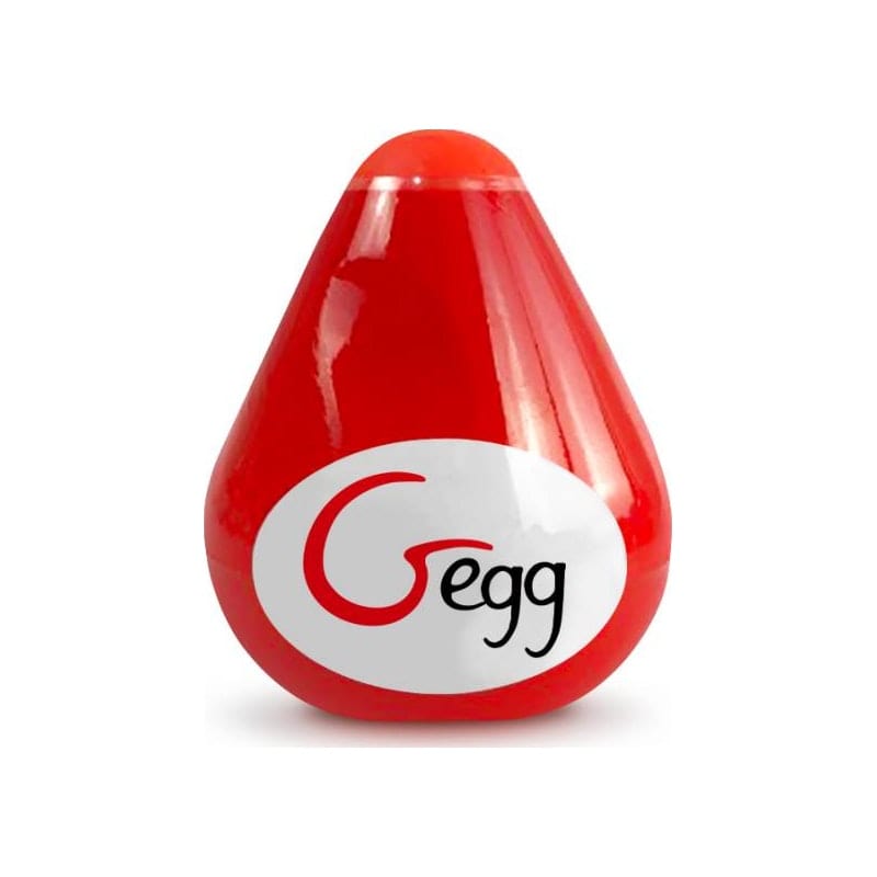GEgg Masturbator Red 6.5cm Compact Pleasure Sleeve