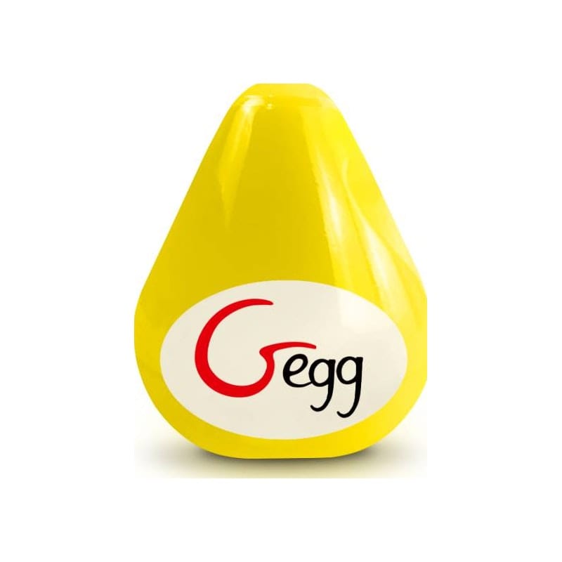 GEgg Masturbator Yellow 6.5cm Compact Pocket Sleeve