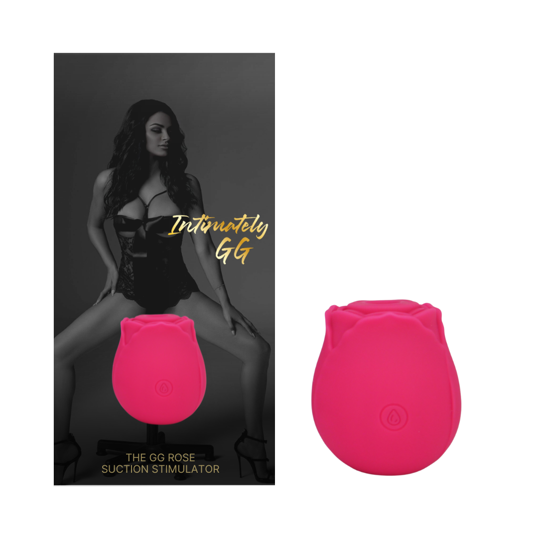 Intimately GG The GG Rose Pink Silicone Suction Stimulator 2.6 Inch Rechargeable