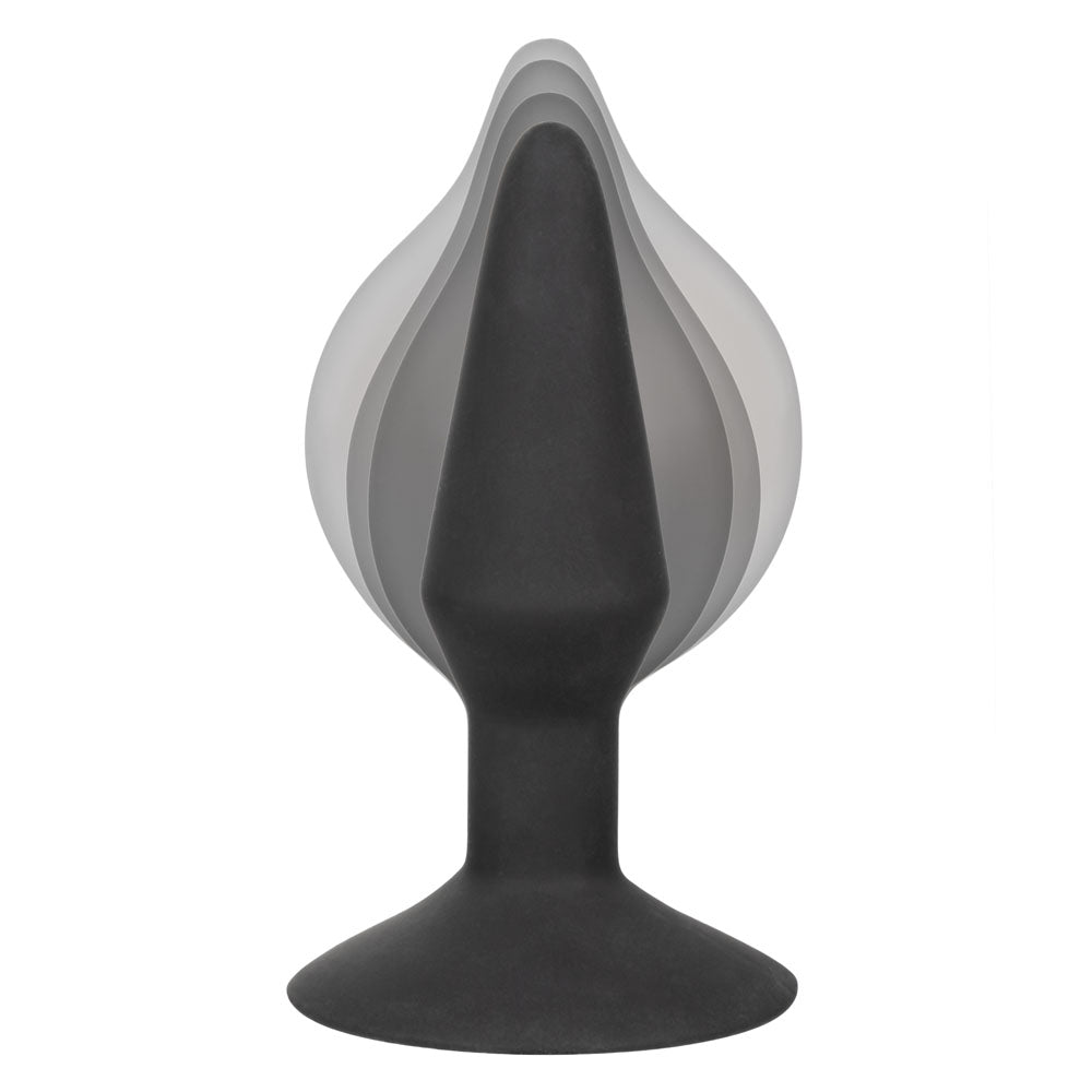 CalExotics Medium Silicone Inflatable Plug – Inflatable Anal Plug with Detachable Hose