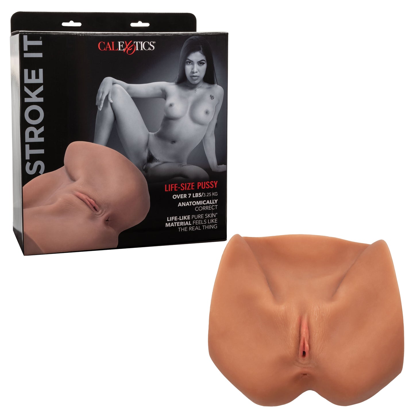 Stroke It Life Size Pussy – Realistic Life-Size Male Masturbator Toy