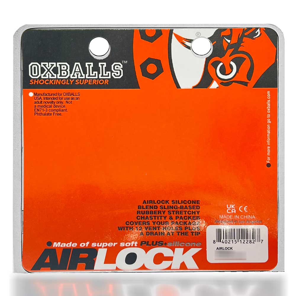 Airlock Air-Lite Vented Chastity Black Ice - Comfort and Style