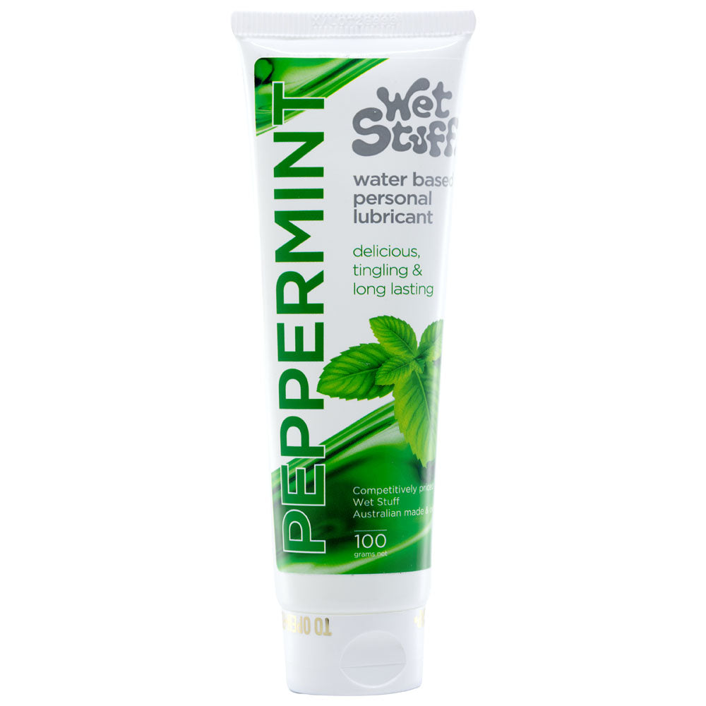 Wet Stuff Peppermint Tingle – Cooling Personal Lubricant Gel 100g
