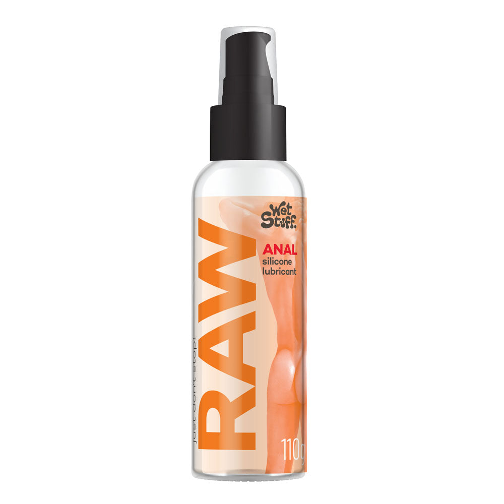Wet Stuff Raw Anal – Waterproof Silicone Lubricant 110g