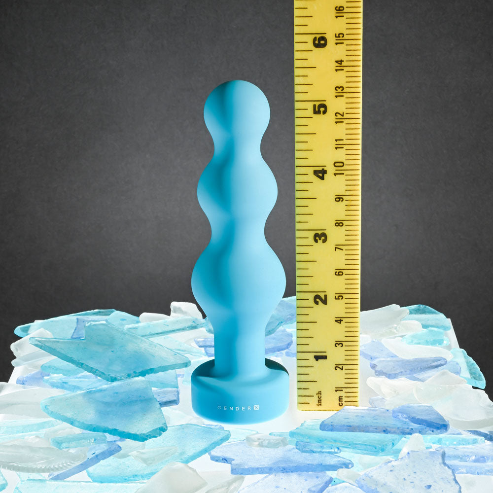 Gender X PLUGGED UP Beaded Vibrator 13.6cm Waterproof