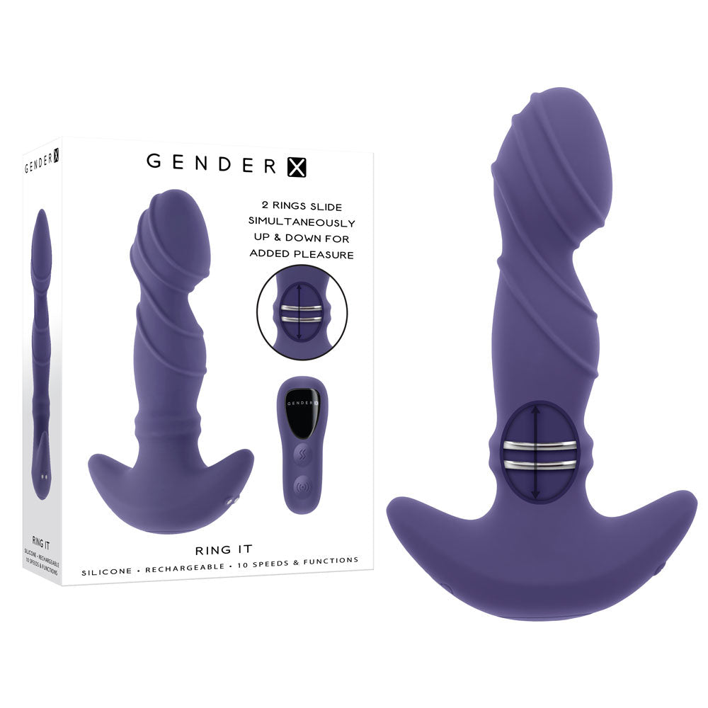 Gender X RING IT Waterproof Vibrator 16.5cm Length