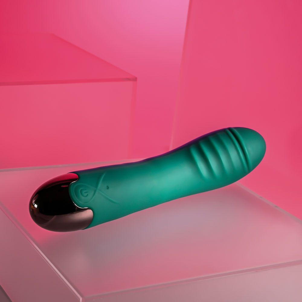 Gender X Pirouette USB Rechargeable Vibrator 20.6 cm – Textured Vibrator