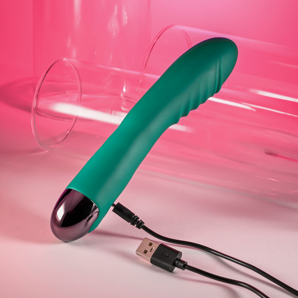 Gender X Pirouette USB Rechargeable Vibrator 20.6 cm – Textured Vibrator