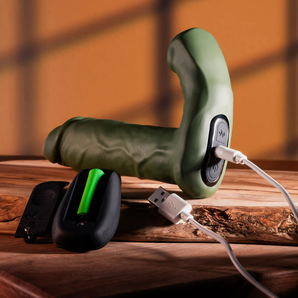 Gender X THE HUNK 15.2 cm Thrusting Vibrator with Remote