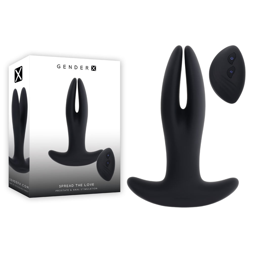 Gender X Spread the Love – USB Rechargeable Wireless Remote Anal Plug