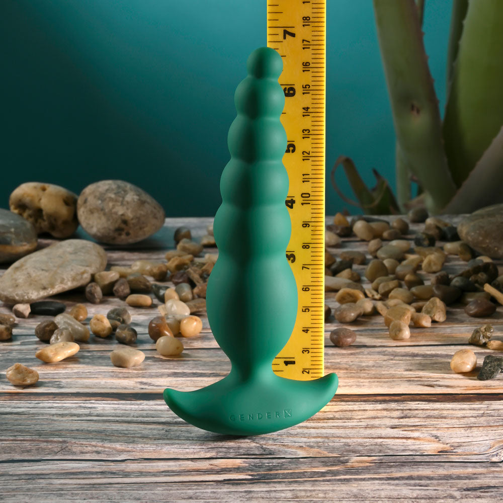 Gender X The Rattler – USB Rechargeable 17 cm Vibrating Twirling Anal Plug