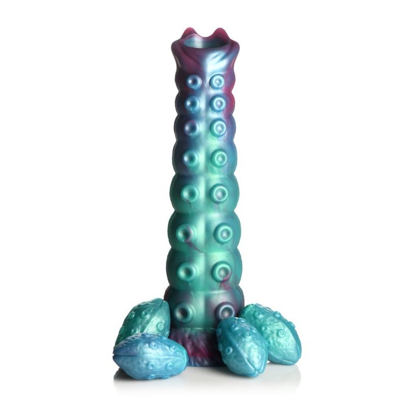 Galactic Breeder Ovipositor (Iridescent) – Silicone Dildo 8.7 Inches
