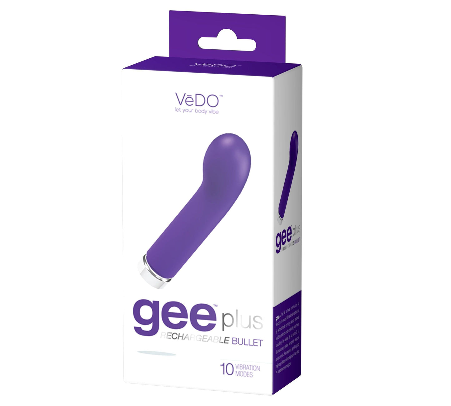 Gee Plus Mini G-Spot Vibrator with 10 Modes