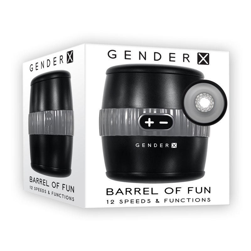 Gender X Barrel of Fun – USB Rechargeable Stroker