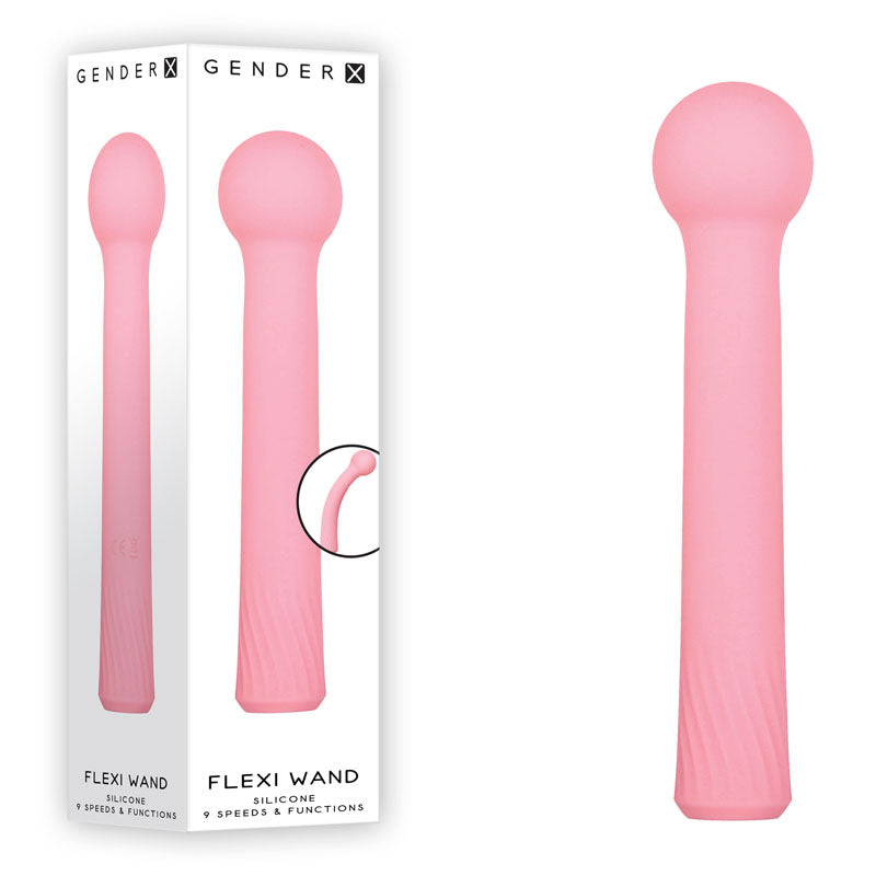 Gender X Flexi Wand – USB Rechargeable 16.6 cm Vibrator