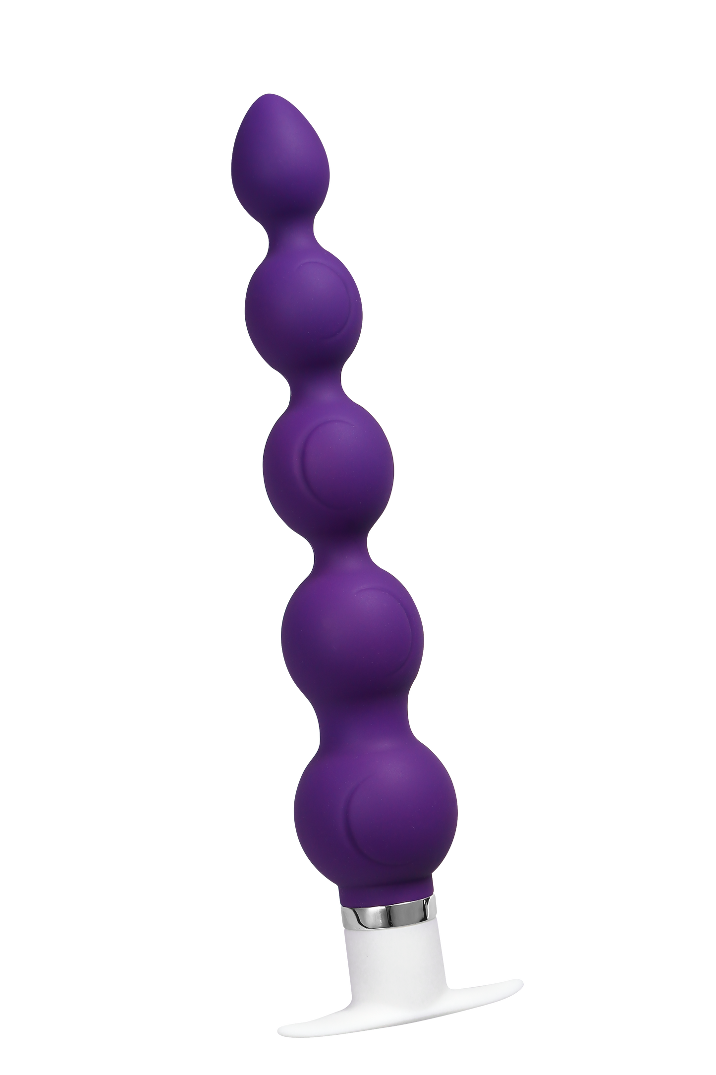 Quaker Indigo Anal Vibrator with Silicone Texture and 12 Modes