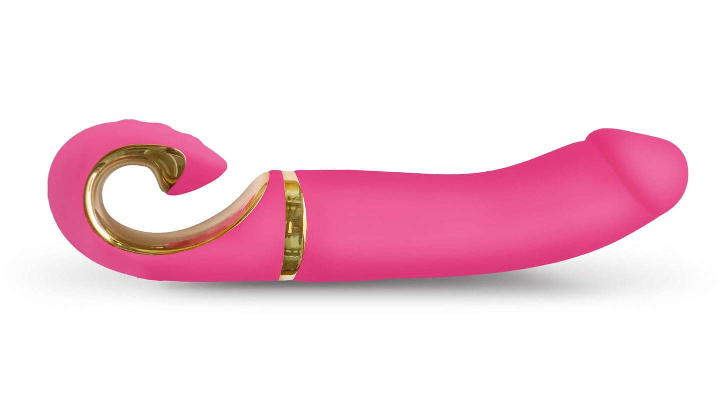 Gjay Neon Rose Waterproof Toy with 6 Vibration Modes