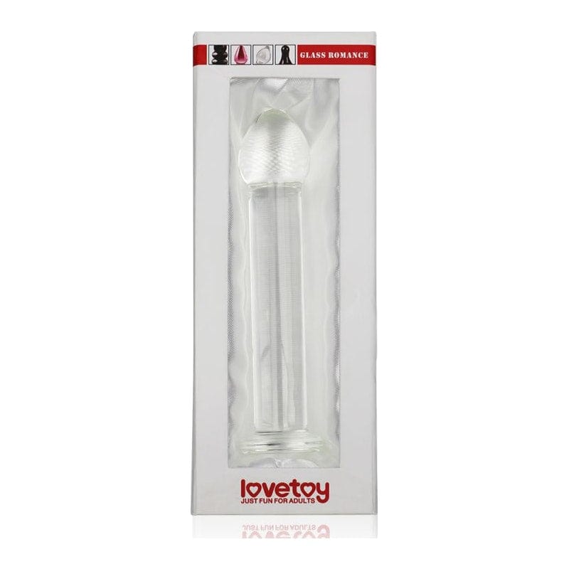 Glass Romance 1 Clear 7in Luxury Glass Dildo 7 Inches