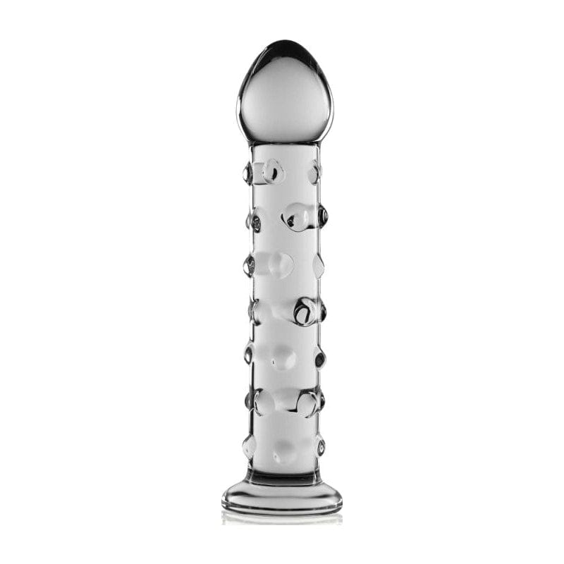 Glass Romance 2 Clear 7in Luxury Glass Dildo 7 Inches