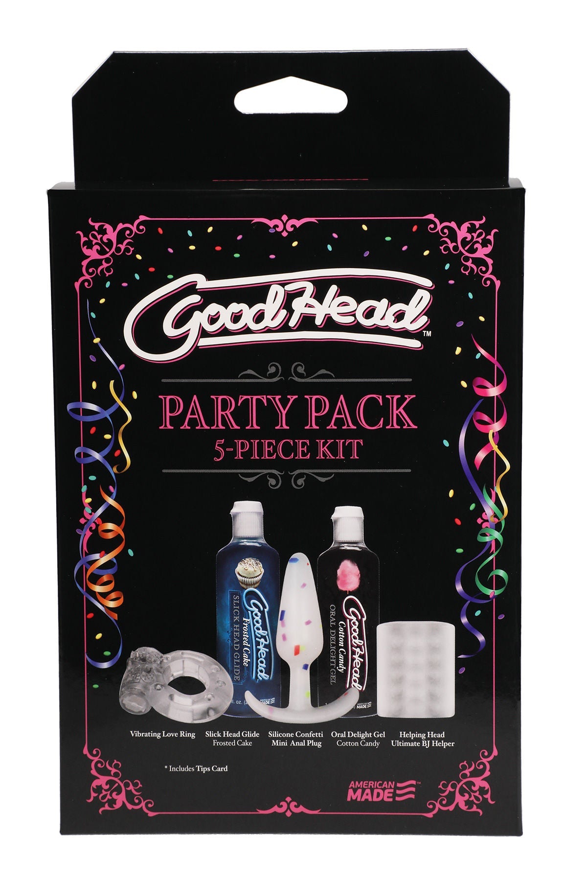 Goodhead Party Pack 5 Piece Oral and Anal Pleasure Kit