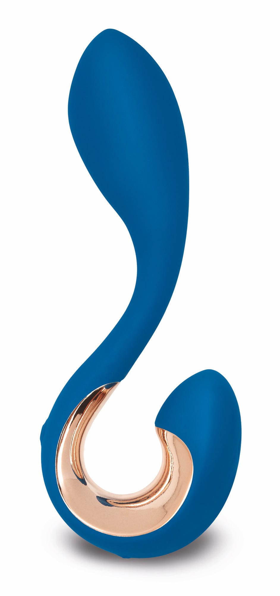 Gpop2 Indigo Blue Anatomic Vibrator 4.92 x 1.1 Inches