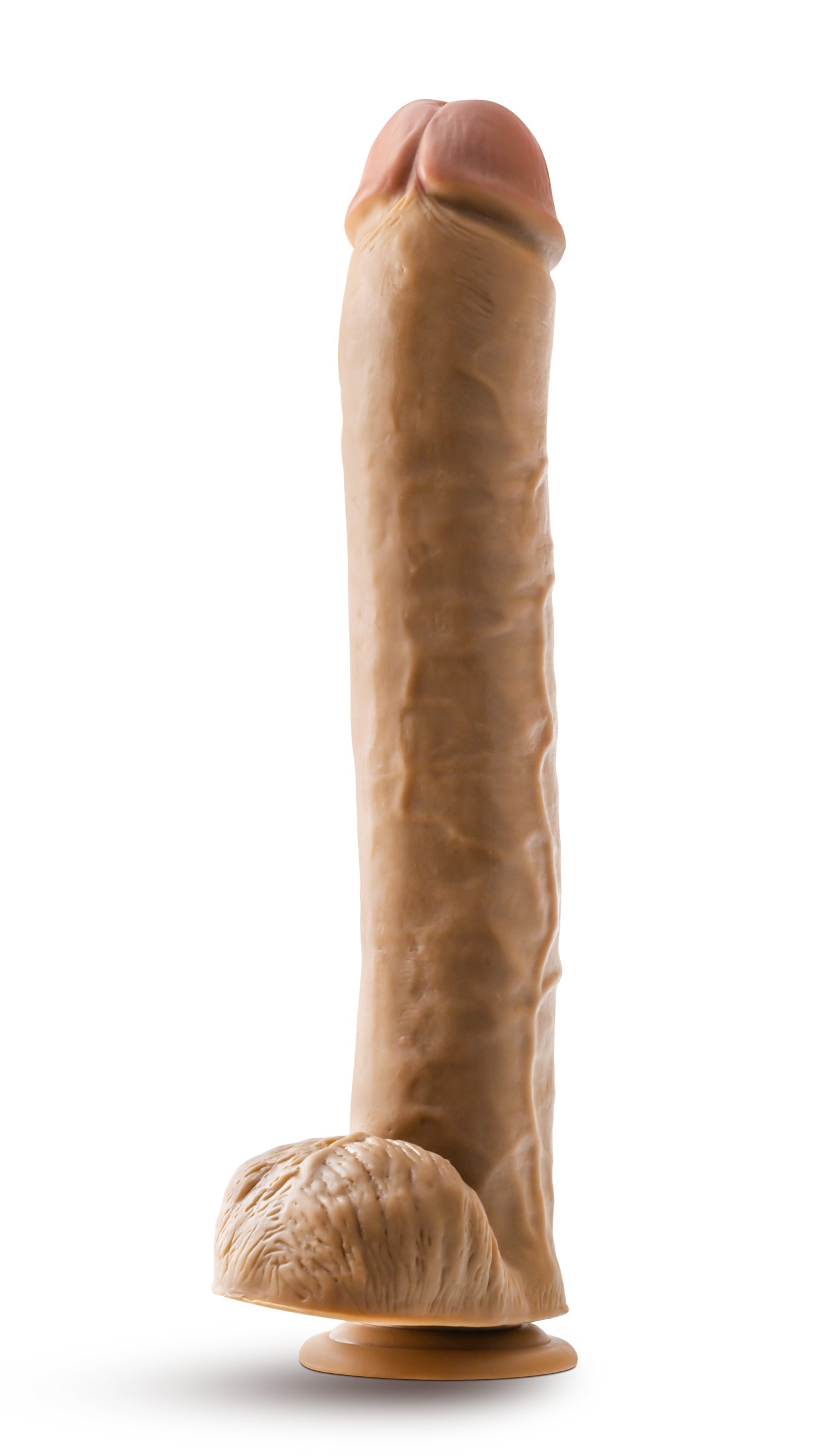 Dr. Michael 14 Inch Beige Realistic Dildo with Suction Base
