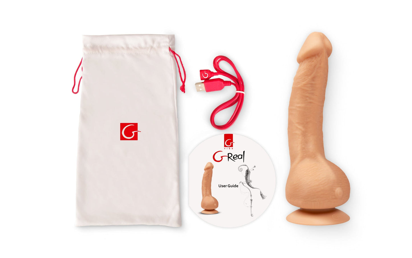 Greal Flesh w Suction Cup 22 x 3.7 cm Premium Toy