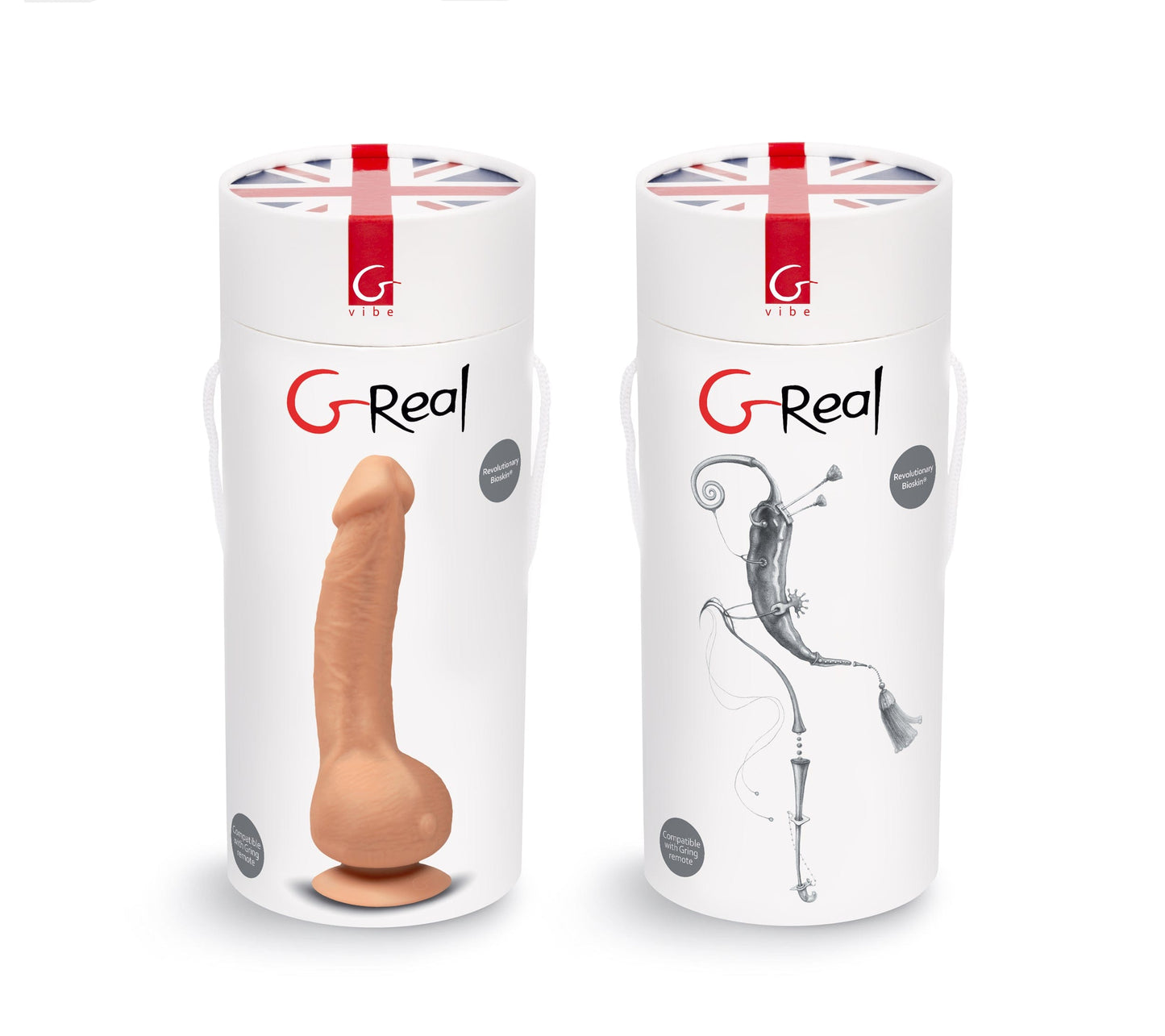 Greal Flesh w Suction Cup 22 x 3.7 cm Premium Toy