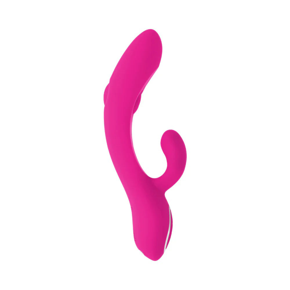 Evolved G-Tapper – USB Rechargeable Rabbit Vibrator with Dual Motors and Flexible G-Spot Shaft