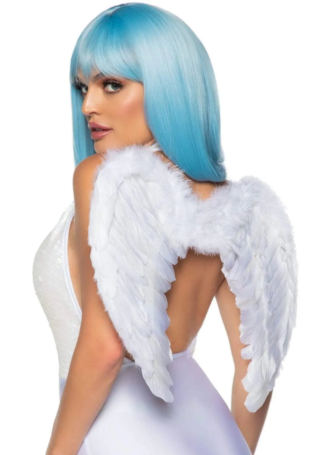 Leg Avenue Marabou Trimmed Feather Wings – Lightweight Costume Wings