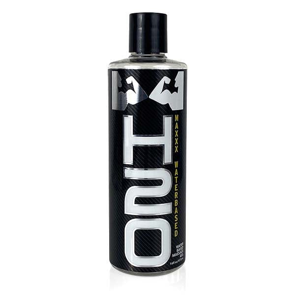 H2O Maxxx Lubricant Gel Disc Cap 16 Ounce 475ml Water-Based Intimate Gel