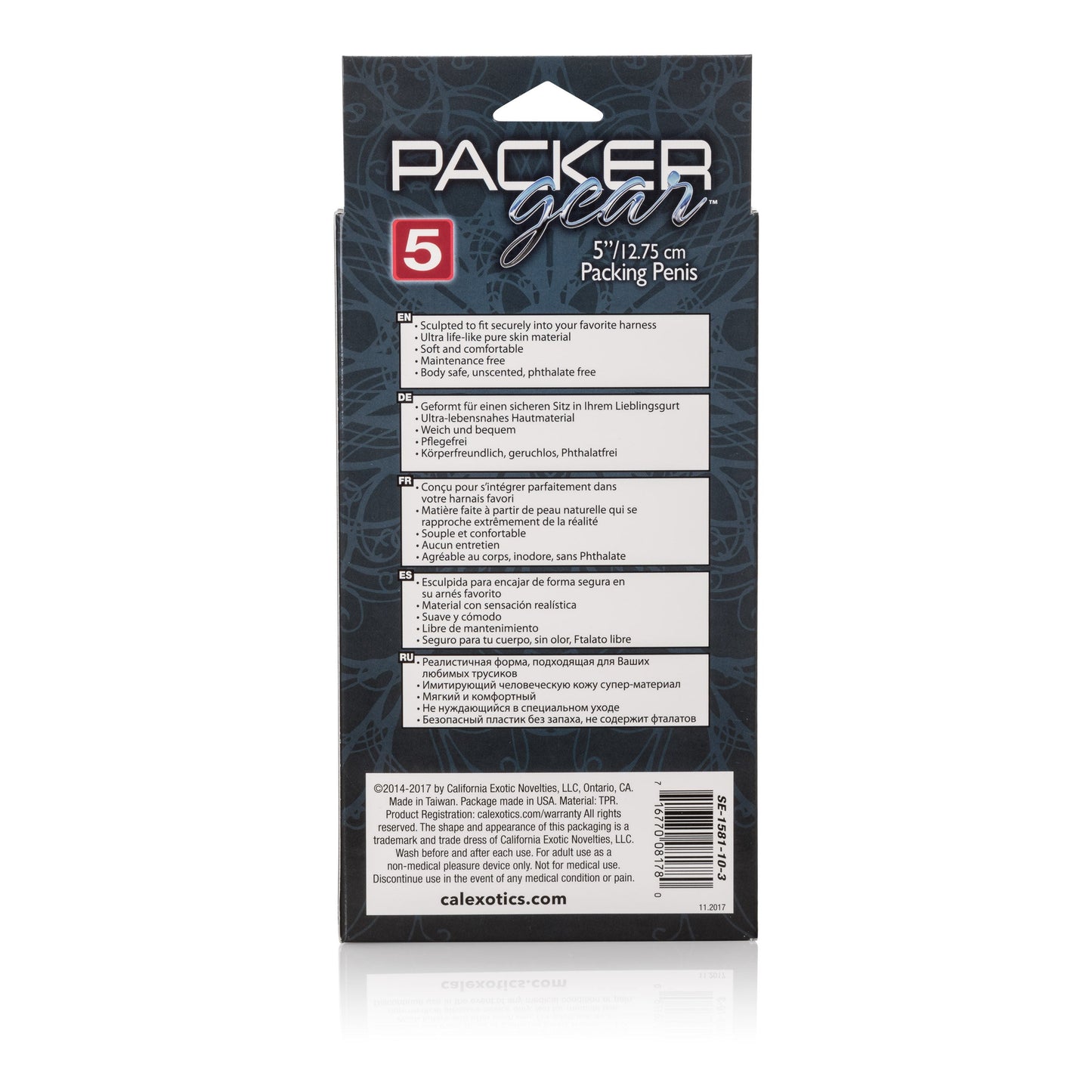 Packer Gear 5 Inch Ivory Packing Penis