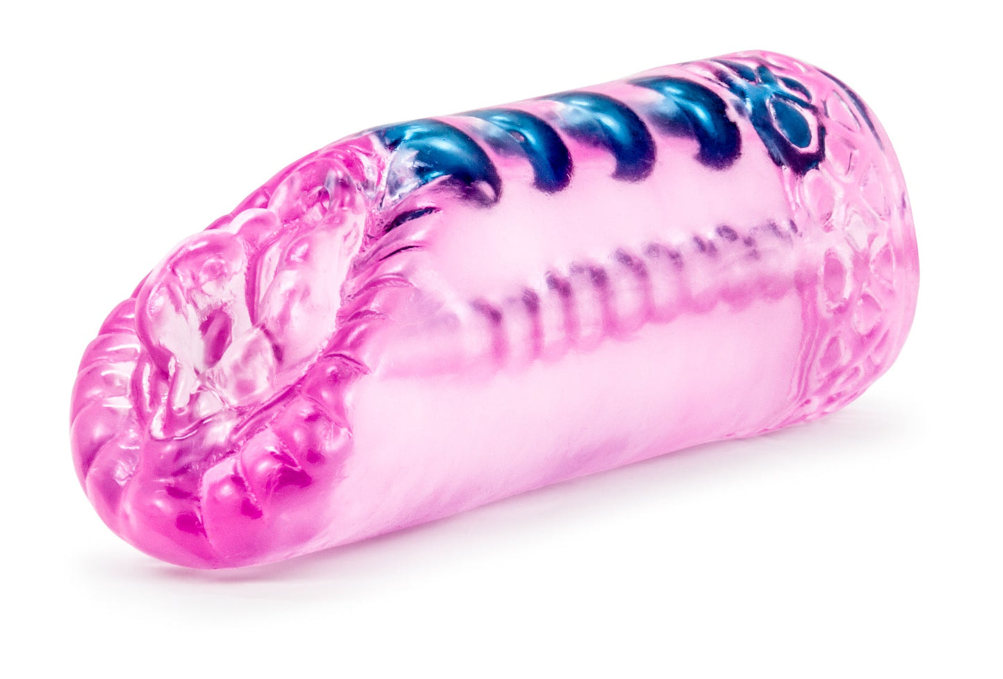 Sexy Pink Masturbator Sleeve with Soft Pleasure Pearls 5.5 Inch