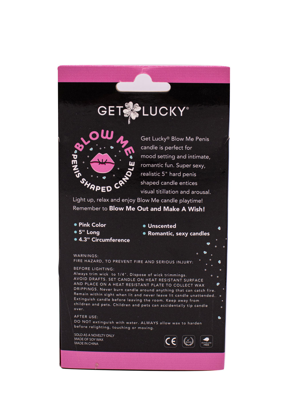 Penis Candle Pink