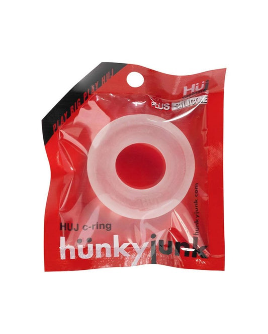 Hunky Junk HUJ Single C-Ring – Stretchable Silicone C-Ring > Cock Ring > Single
