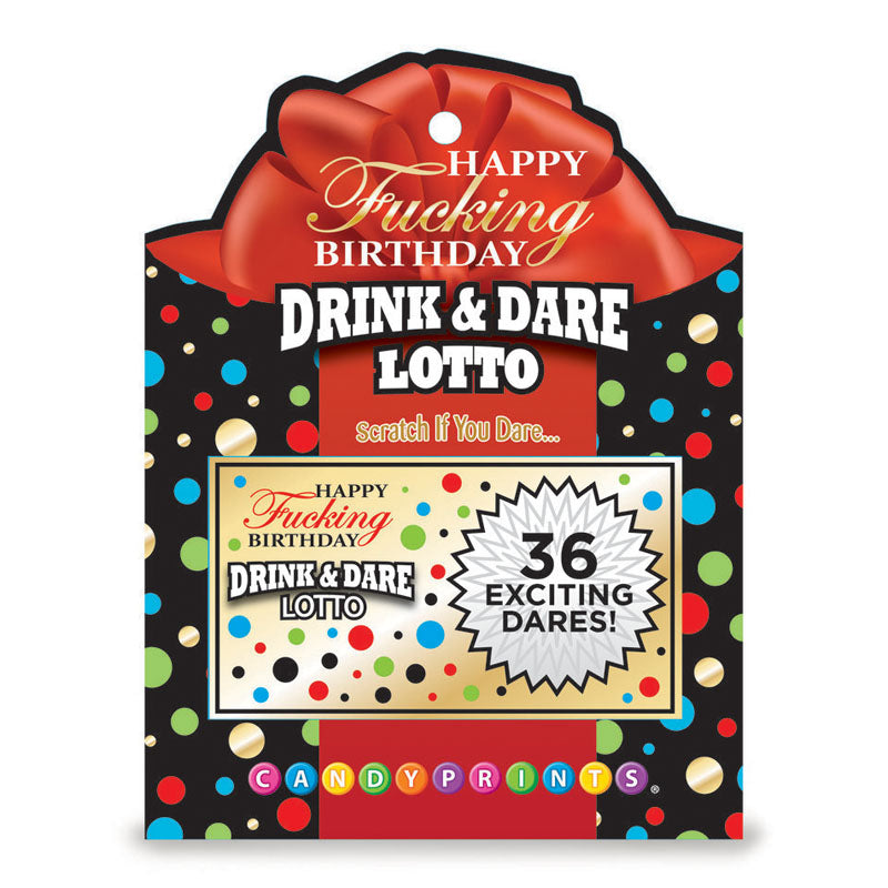 Happy Fucking Birthday Lotto – Party Game Drinking Game