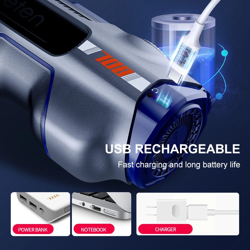 Leten - Smart Thrusting & Heating Male Stroker with 490 Stimulation Modes, 39 Cylinders, JAV Moan Sound & LED Display Masturbation Cup
