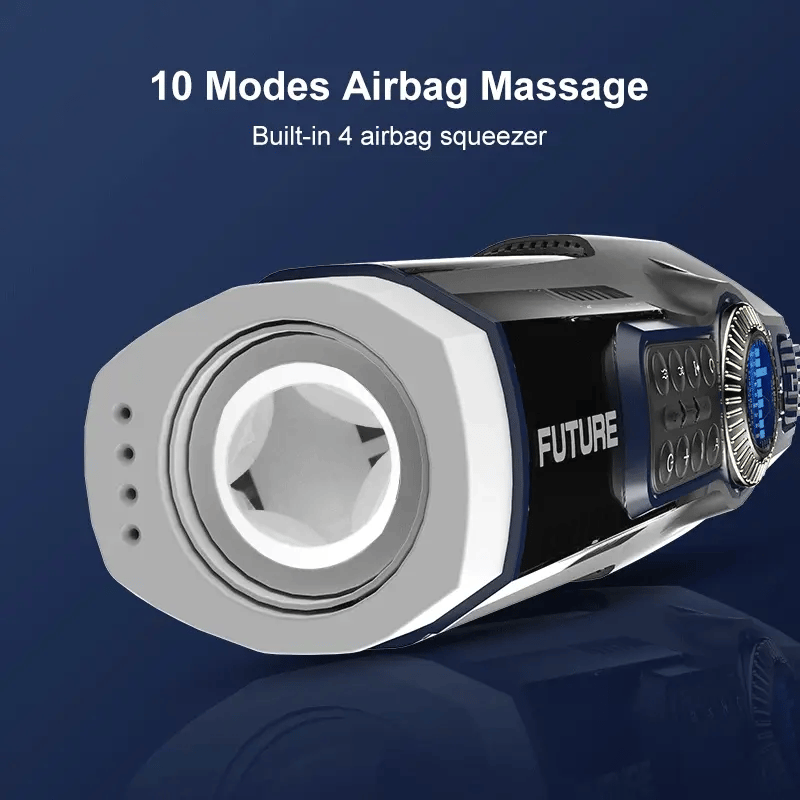 Leten - Smart Thrusting & Heating Male Stroker with 490 Stimulation Modes, 39 Cylinders, JAV Moan Sound & LED Display Masturbation Cup