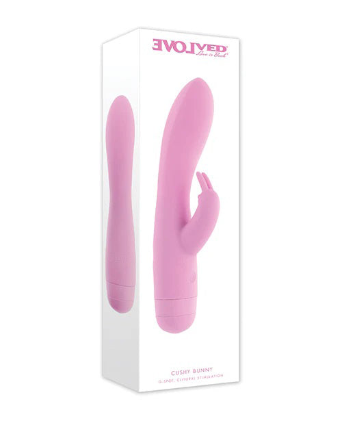 Evolved Cushy Bunny – USB Rechargeable Rabbit Vibrator 19.1 cm