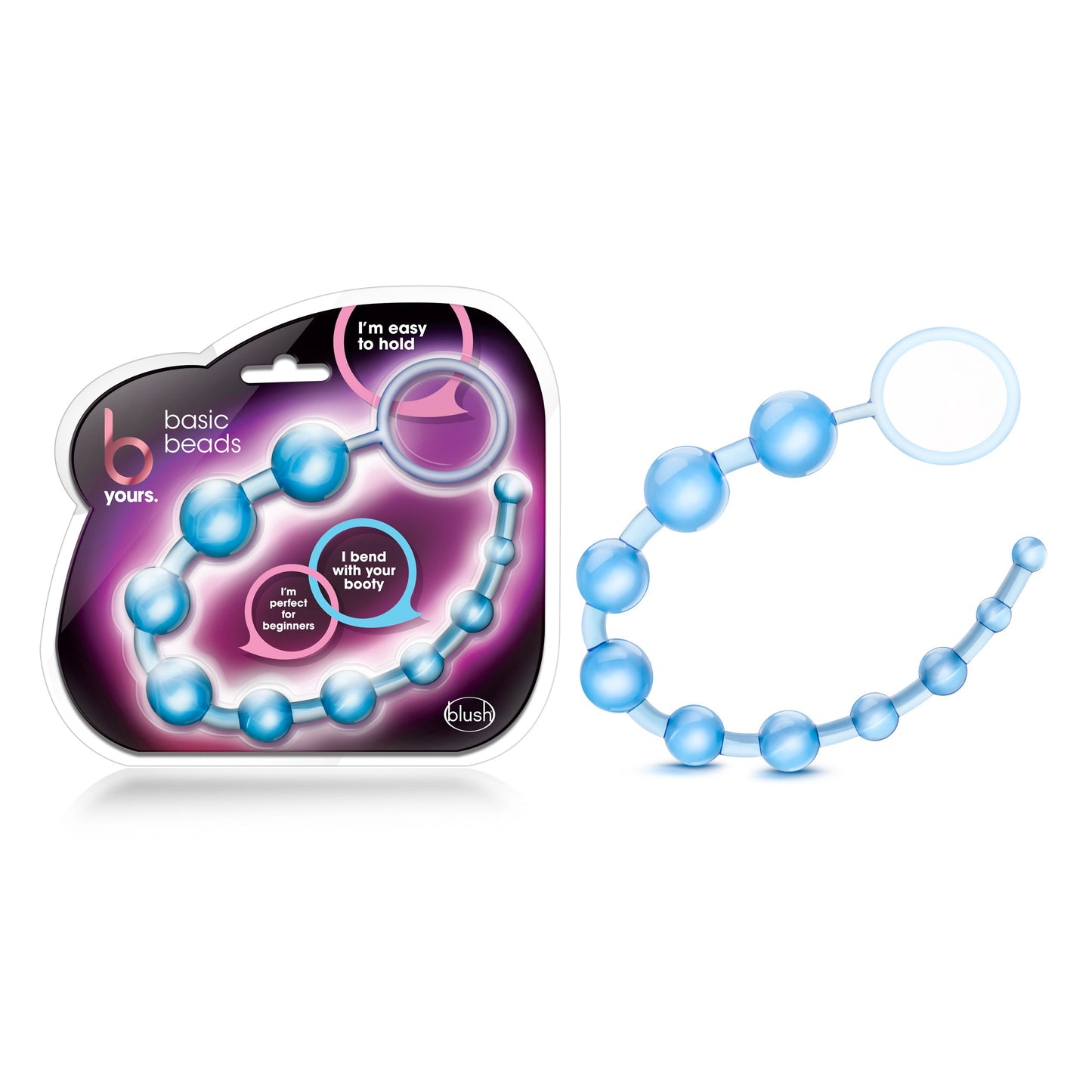 B Yours Basic Beads Blue 10 Gradual Beads