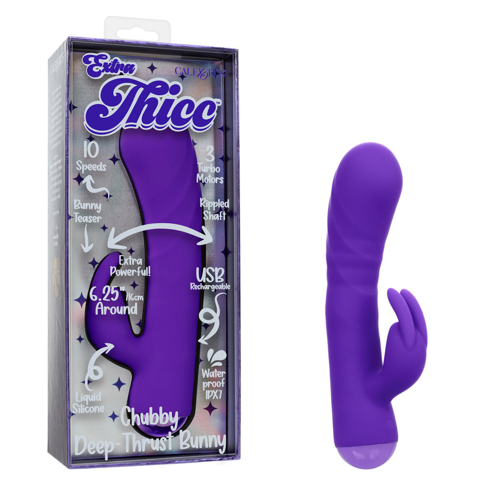 Extra Thicc Chubby Deep Thrust Bunny – 6.25 Inch Triple-Motor Vibrator