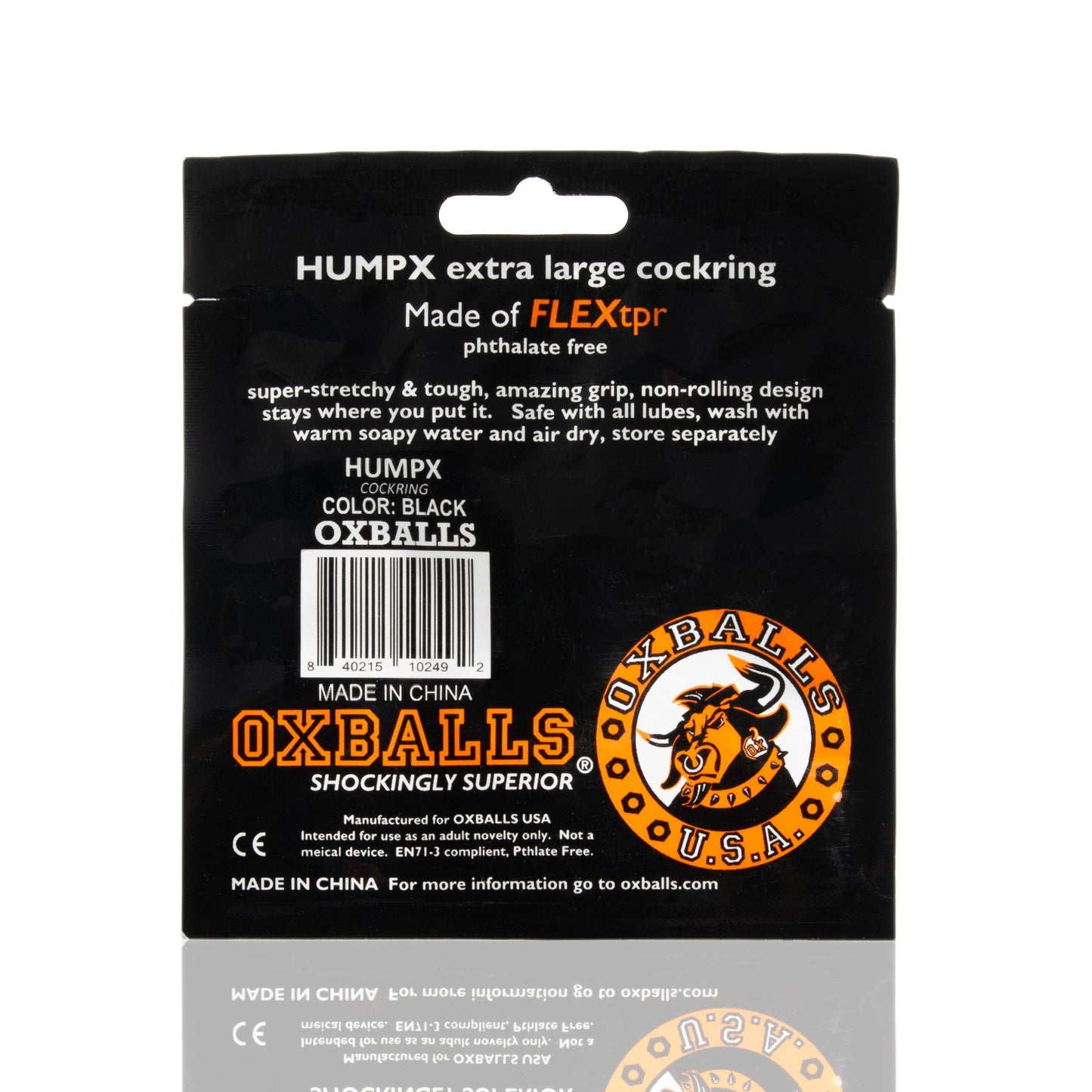 Humpx Cockring (Black) – Super Stretch Cockring