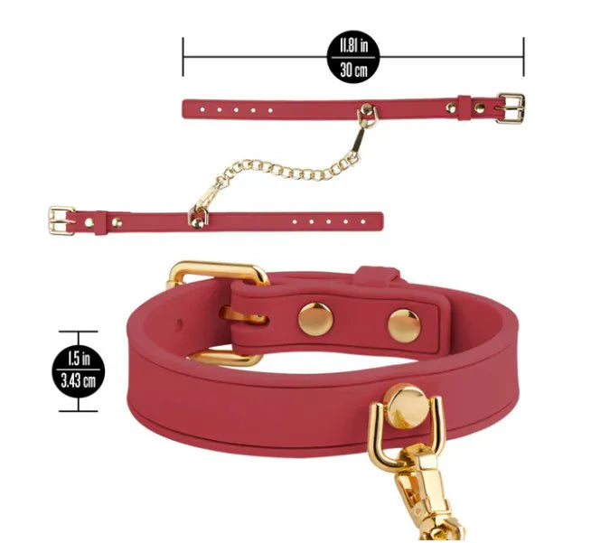 Temptasia Ardor – Silicone Wrist and Ankle Restraints Set